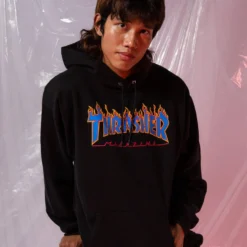 Thrasher Flame Logo Hoodie
