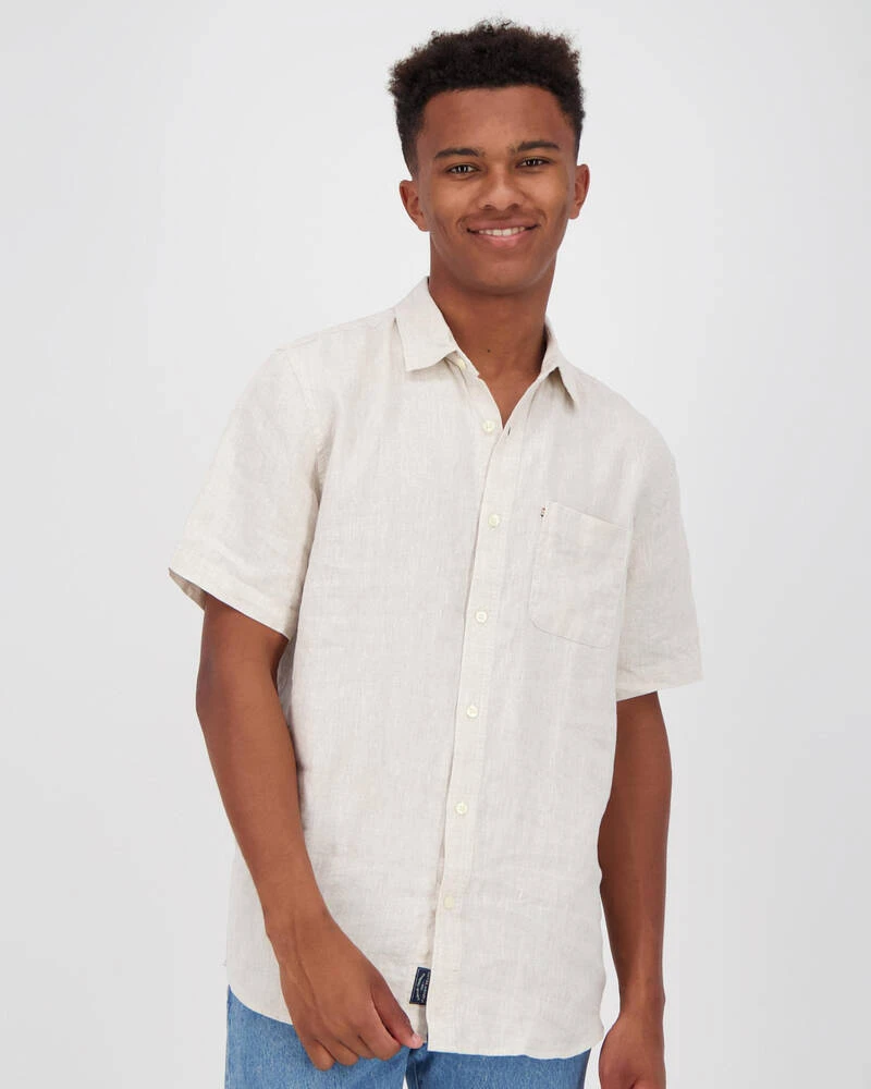 Hampton Linen Short Sleeve Shirt