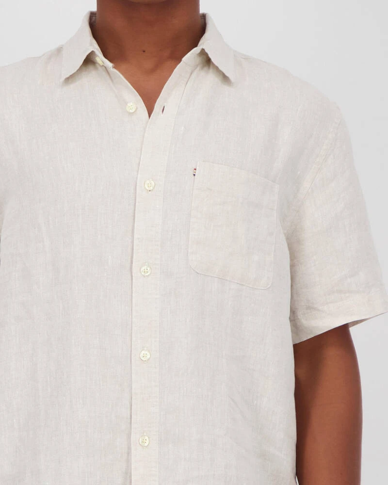 Hampton Linen Short Sleeve Shirt - Image 4