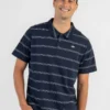 Rip Curl Plain Stripe Polo Shirt