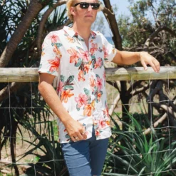 Floral Short Sleeve Shirt
