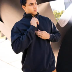 Quiksilver Shadow Quarter Zip Sweatshirt