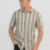 Border Short Sleeve Shirt