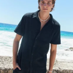 Terry Short Sleeve Shirt