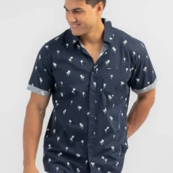 Rip Curl Paradise Palms Short Sleeve Shirt