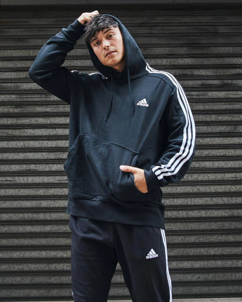 ADIDAS 3 Stripe Hoodie - Image 2