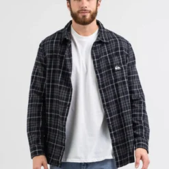 Quiksilver Southwest Check Wave Long Sleeve Shirt