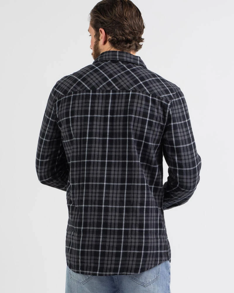 Quiksilver Southwest Check Wave Long Sleeve Shirt - Image 3