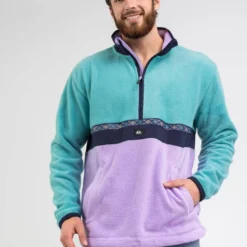 Quiksilver Clean Coasts Half-Zip Fleece Jacket