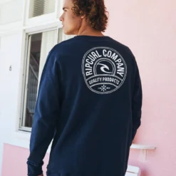 Rip Curl Stapler Crew Neck Sweatshirt
