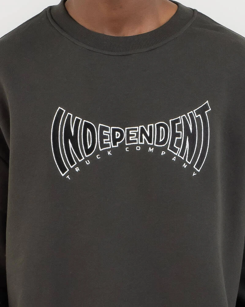 INDEPENDENT Spanning Crew Neck Sweatshirt - Image 4