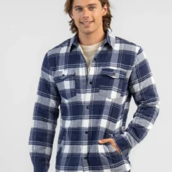 Section Long Sleeve Flannel