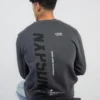 Linear Dual Curved Sweatshirt