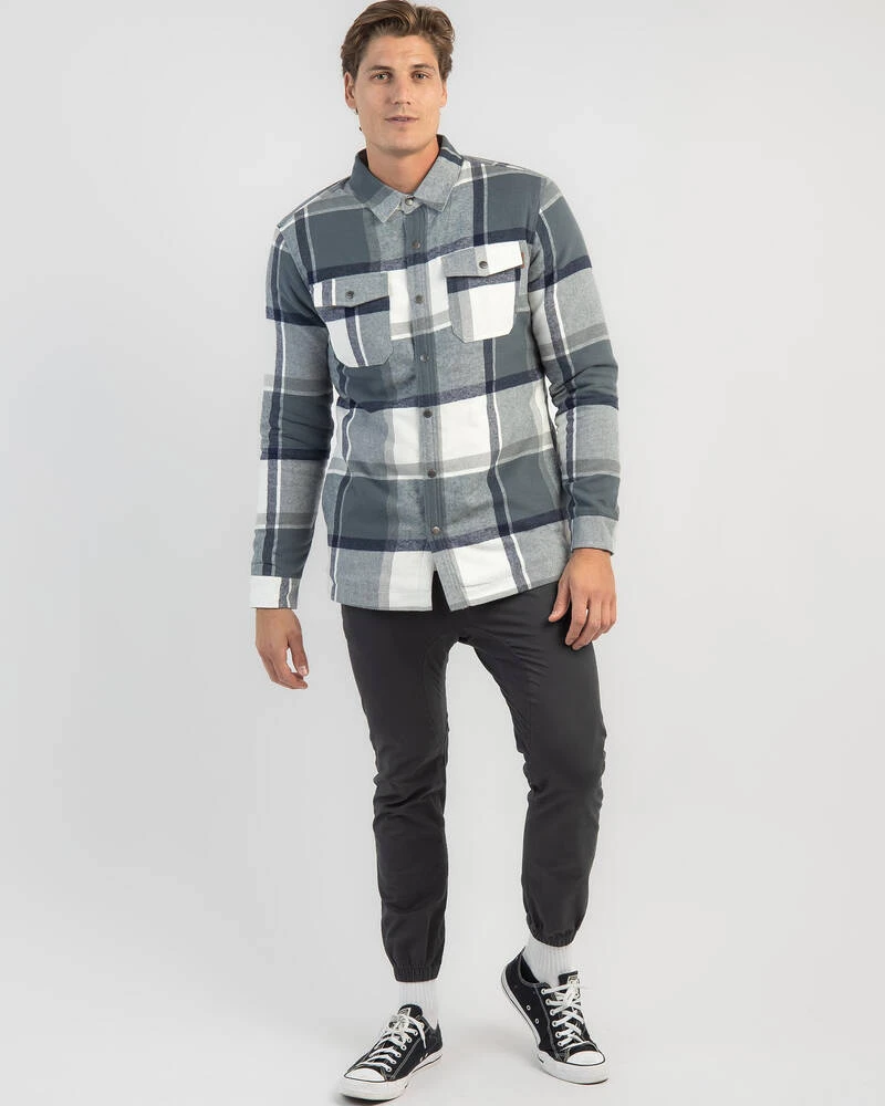 Plaid Long Sleeve Flannel Shirt - Image 2