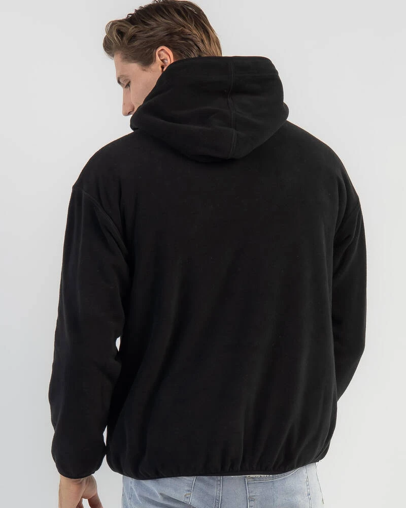 Rusty In Line Sherpa Zip Thru Polar Fleece Sweatshirt - Image 3
