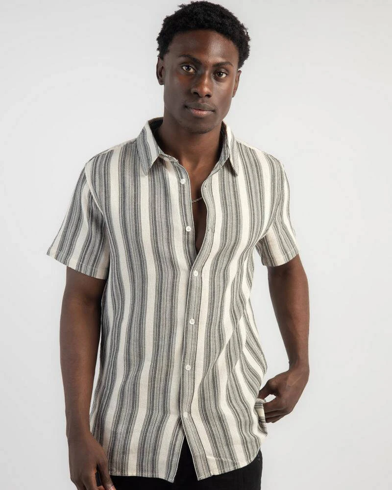 Bordered Short Sleeve Shirt - Image 3